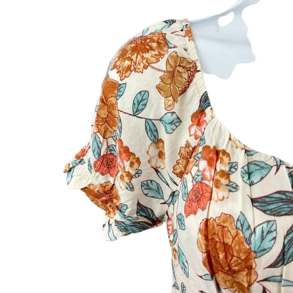 Fortunate One Caramel Kisses Midi Dress Size S - Picture 6 of 16